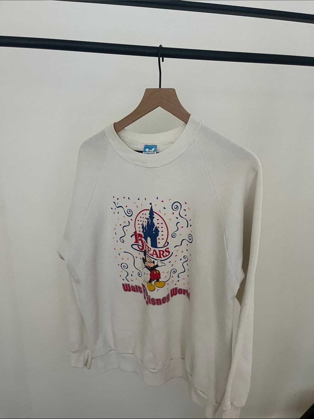 Walt Disney World 15 Years Mickey Crewneck Sweatshirt - XL - Picture 4 of 5